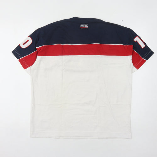 Men's England Multicoloured Sports T-Shirt, Size S