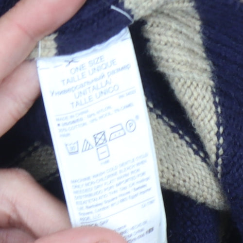 Gap Women's Blue Striped Knit Jumper, One Size