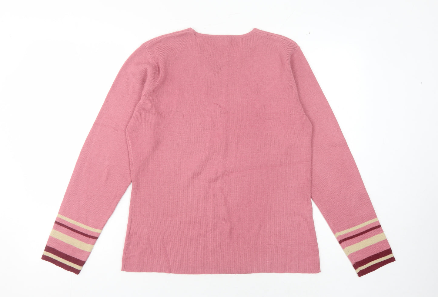 Berketex Women's Pink Striped Jumper, Size 14