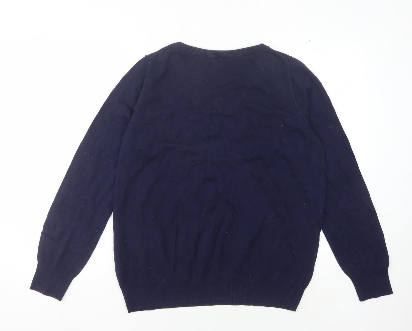 Gap Women's Blue XL Pullover Jumper Crew Neck