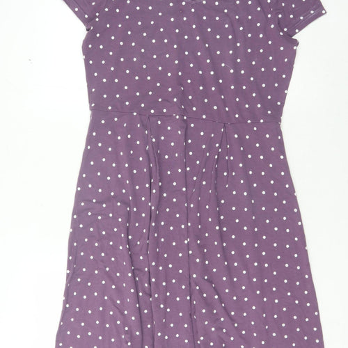 Seasalt Cornwall Women's Purple Polka Dot Dress