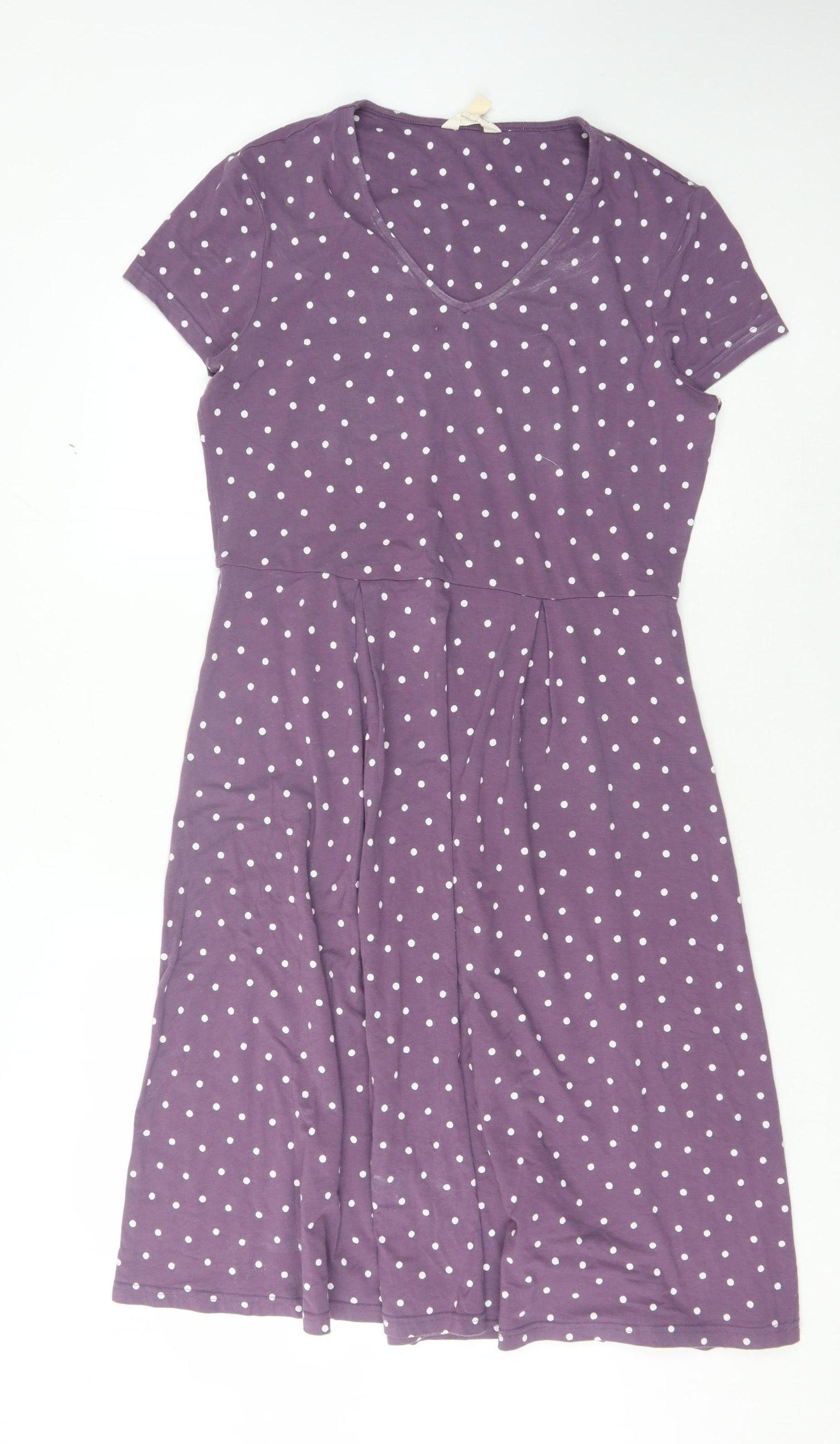 Seasalt Cornwall Women's Purple Polka Dot Dress