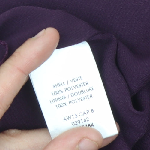 Jacques Vert Women’s Purple Floral Skirt, Size 18