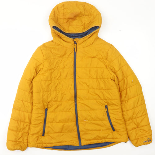 Peter Storm Women's Yellow Puffer Jacket Size 14