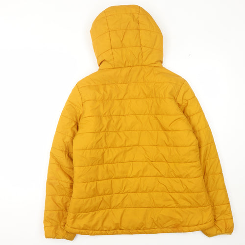 Peter Storm Women's Yellow Puffer Jacket Size 14