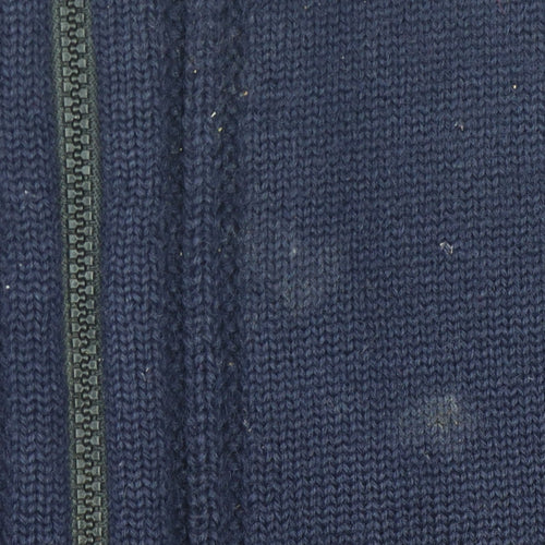 Summit Sports Men's Blue Wool Vest L Regular Fit