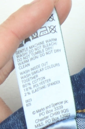 Marks and Spencer Women's Blue Straight Jeans Size 20