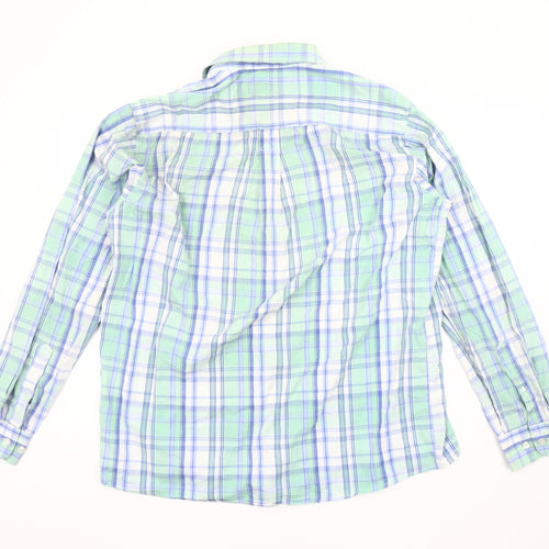 Cotton Traders Men's Multicoloured Plaid Shirt Size L