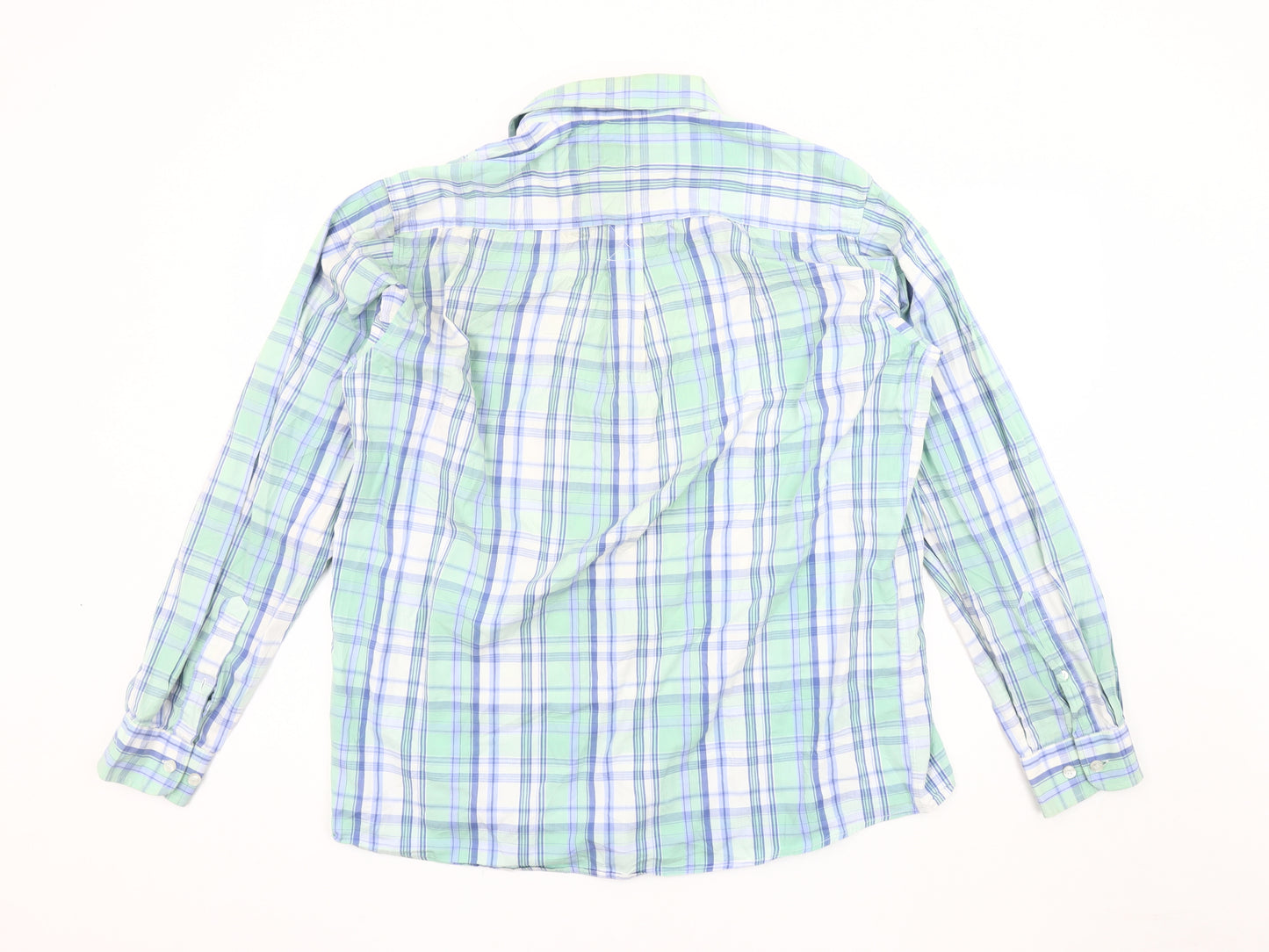 Cotton Traders Men's Multicoloured Plaid Shirt Size L