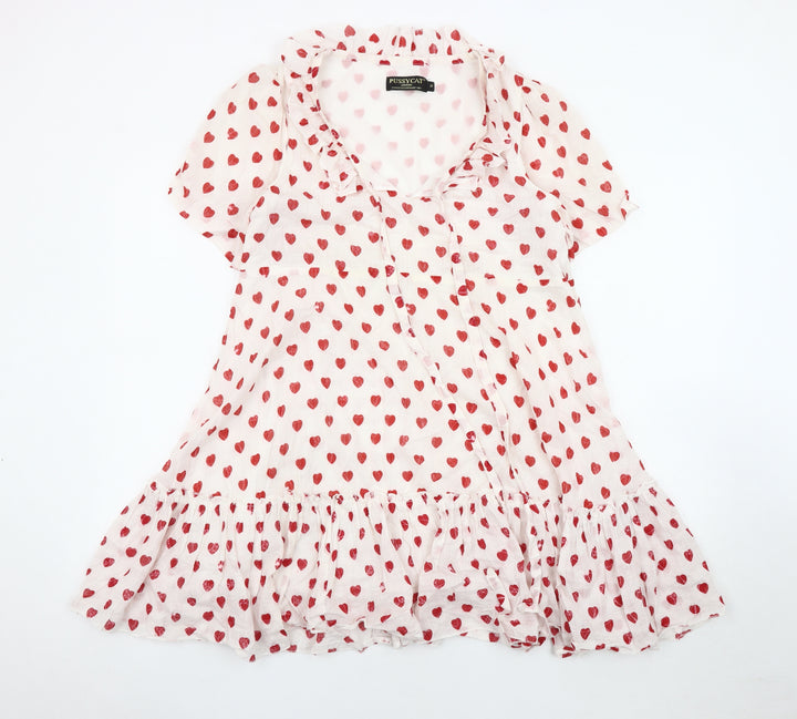 Pussycat London Women’s Red Heart Dress, Size 6