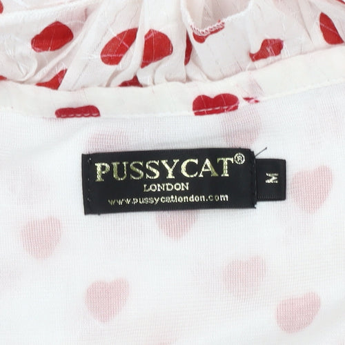 Pussycat London Women’s Red Heart Dress, Size 6