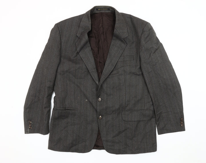 James Barry Men's Grey Blazer Size 42 - Elegant Formal Jacket