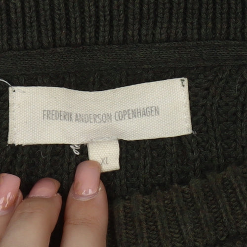 Frederik Andersen Copenhagen Green Men's XL Pullover