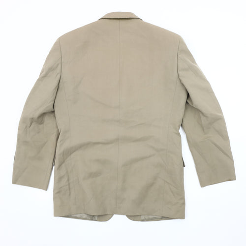 Balmain Men's Beige Regular Fit Blazer Jacket 38R