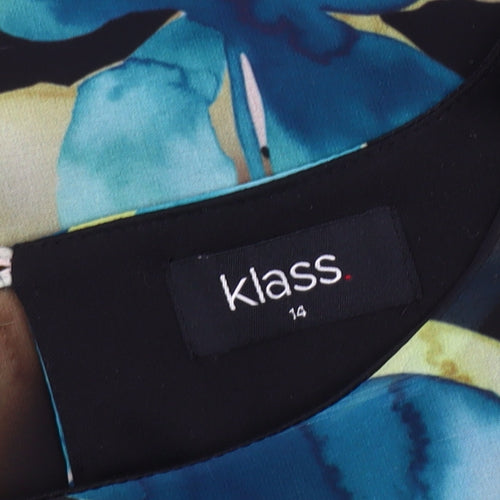 Klass Women's Multicoloured Floral Blouse Size 14