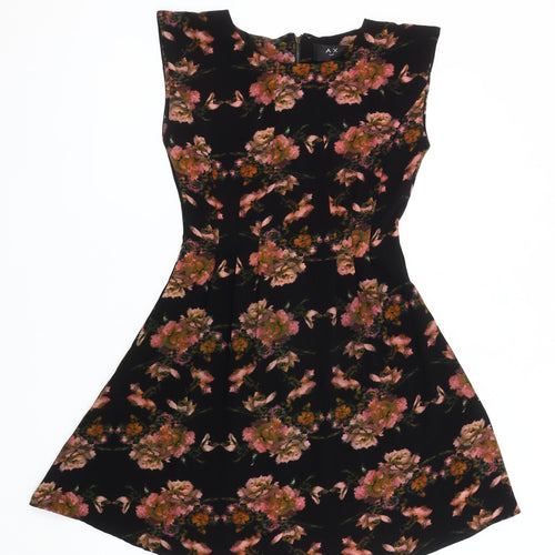 AX Paris Women's Floral A-Line Dress, Size 8