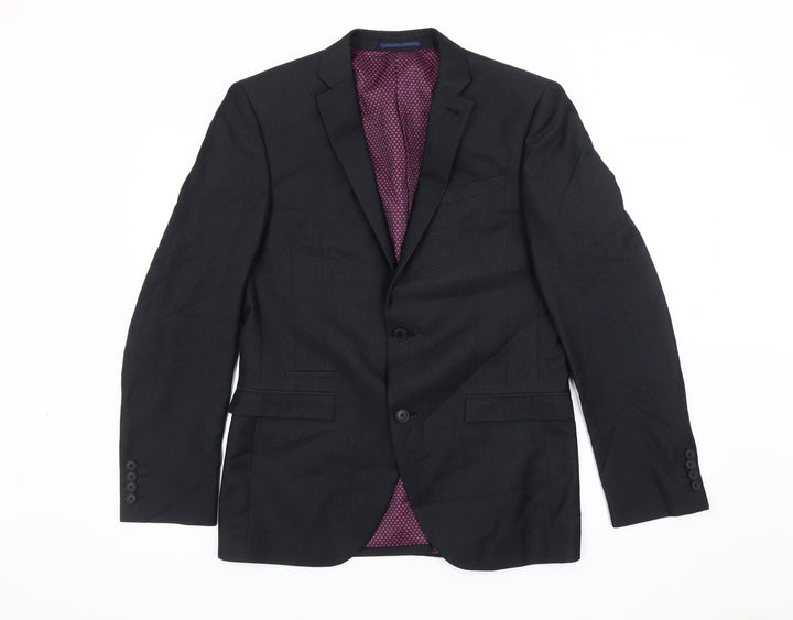 Next Men's Black Blazer Jacket 38R Formal Wear