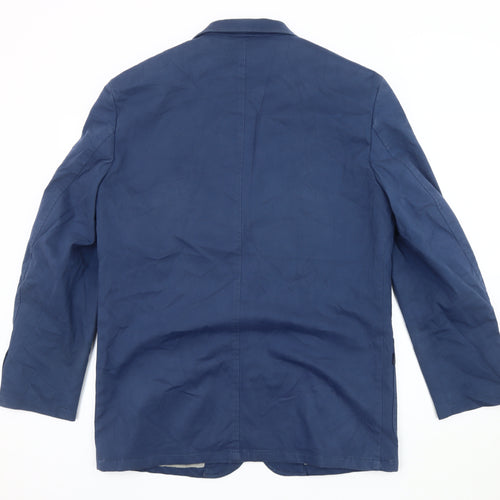 Mode Blue Men's Blazer 40S Cotton Elastane Casual