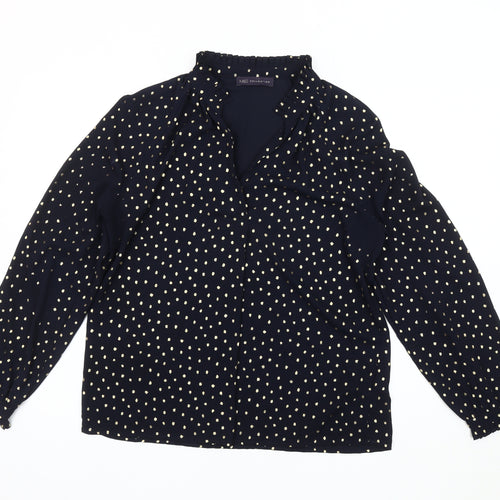 Marks and Spencer Women’s Blue Polka Dot Blouse Size 12