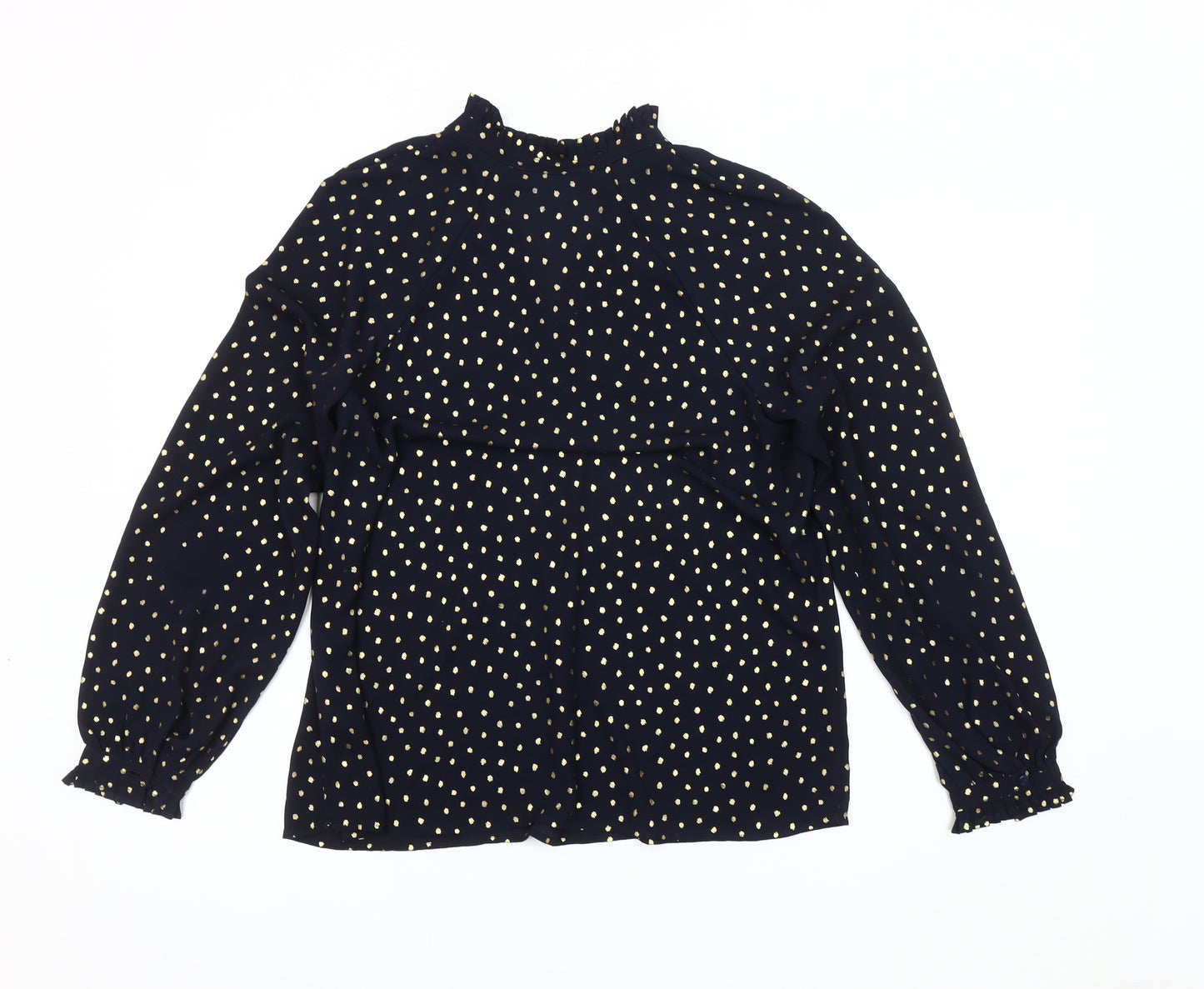 Marks and Spencer Women’s Blue Polka Dot Blouse Size 12