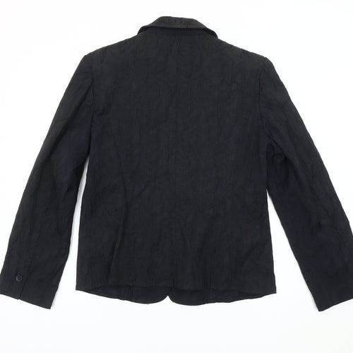 Oscar B. Women's Black Blazer, Size 12, Regular Fit