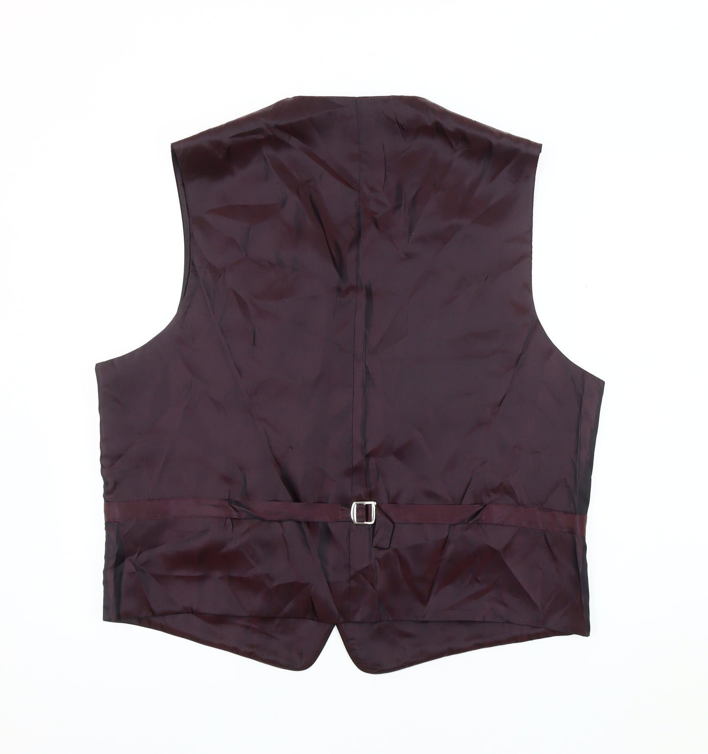 Daniel Hechter Men's Black Wool Waistcoat - Size 44, Regular Fit