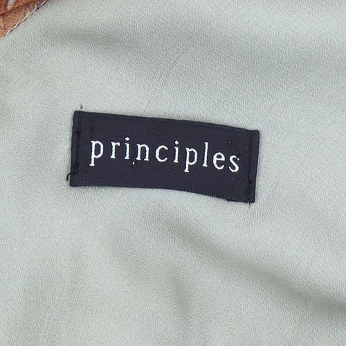 Principles Women's Multicoloured A-Line Hi-Low Dress Size 10