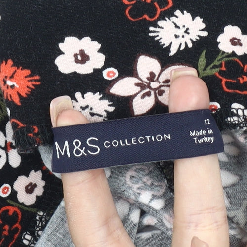 Marks and Spencer Women's Floral A-Line Skirt