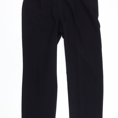 Marks and Spencer Men's Blue Crease Resistant Trousers