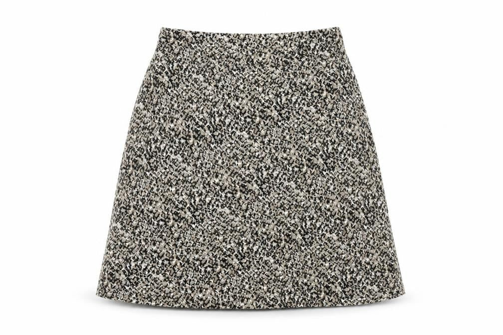 Marks and Spencer Animal Print Knee Length Skirt, Size 14