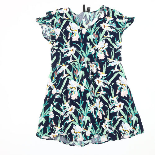 Vero Moda Women's Multicoloured Floral Playsuit, M