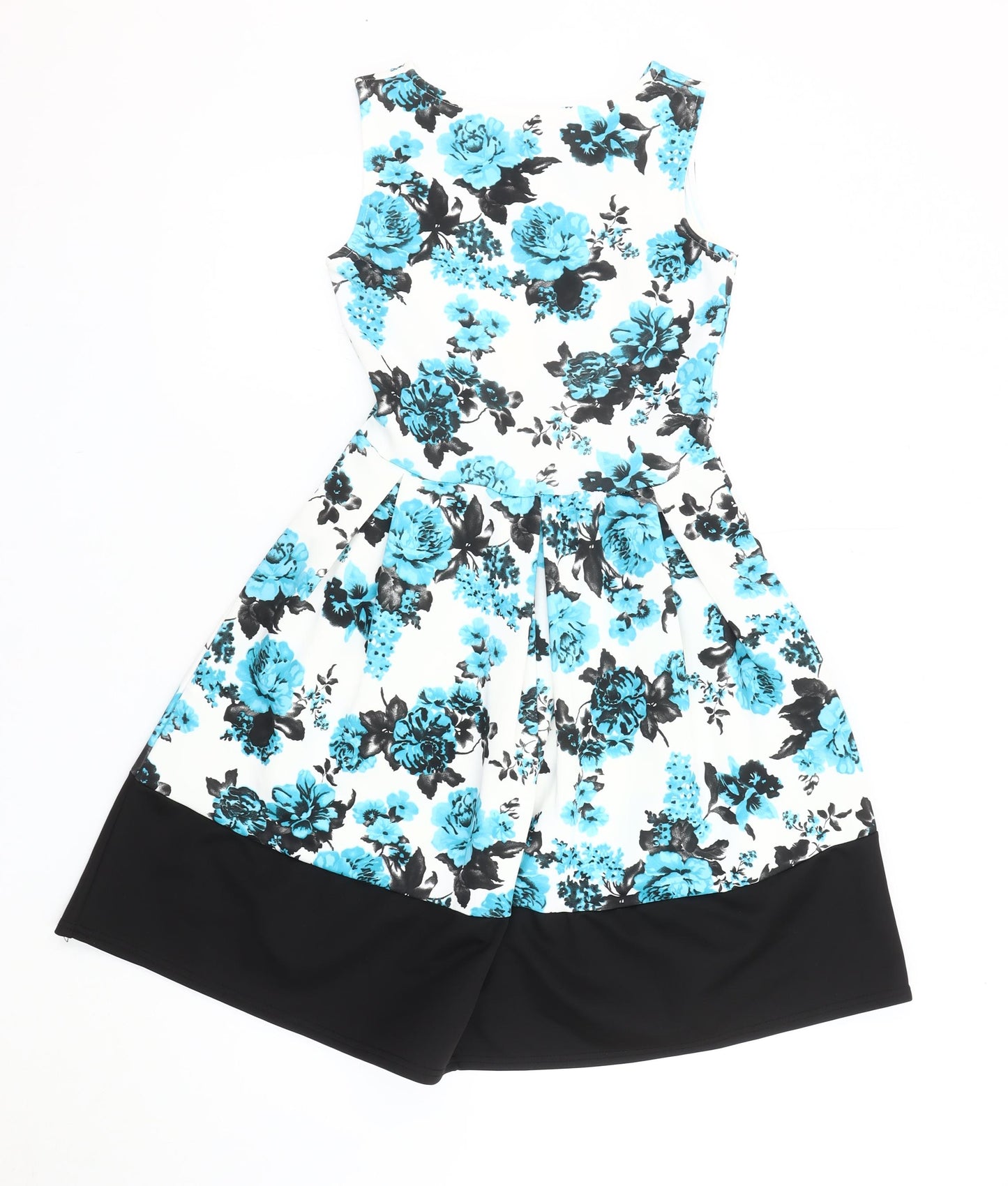 Cameo Rose Women's Multicolour Floral A-Line Dress Size 10