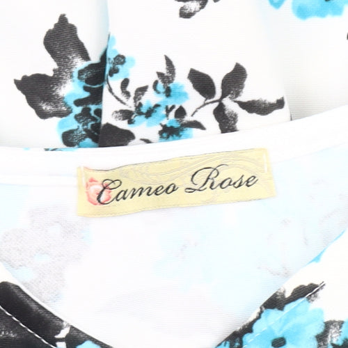 Cameo Rose Women's Multicolour Floral A-Line Dress Size 10
