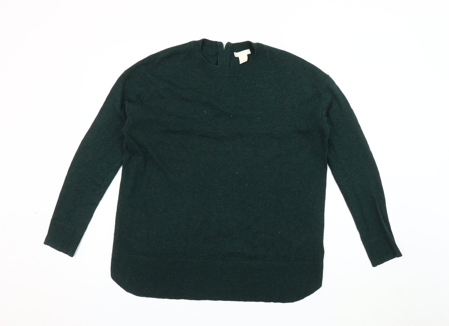 H&M Conscious Women's Green Pullover Jumper, Size M