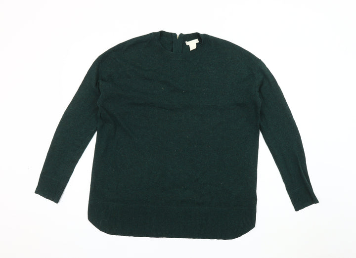 H&M Conscious Women's Green Pullover Jumper, Size M