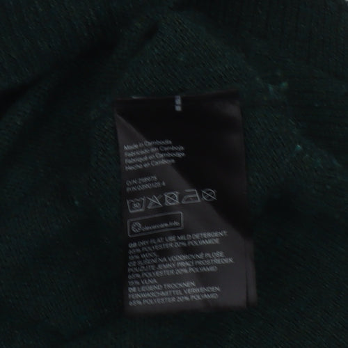 H&M Conscious Women's Green Pullover Jumper, Size M