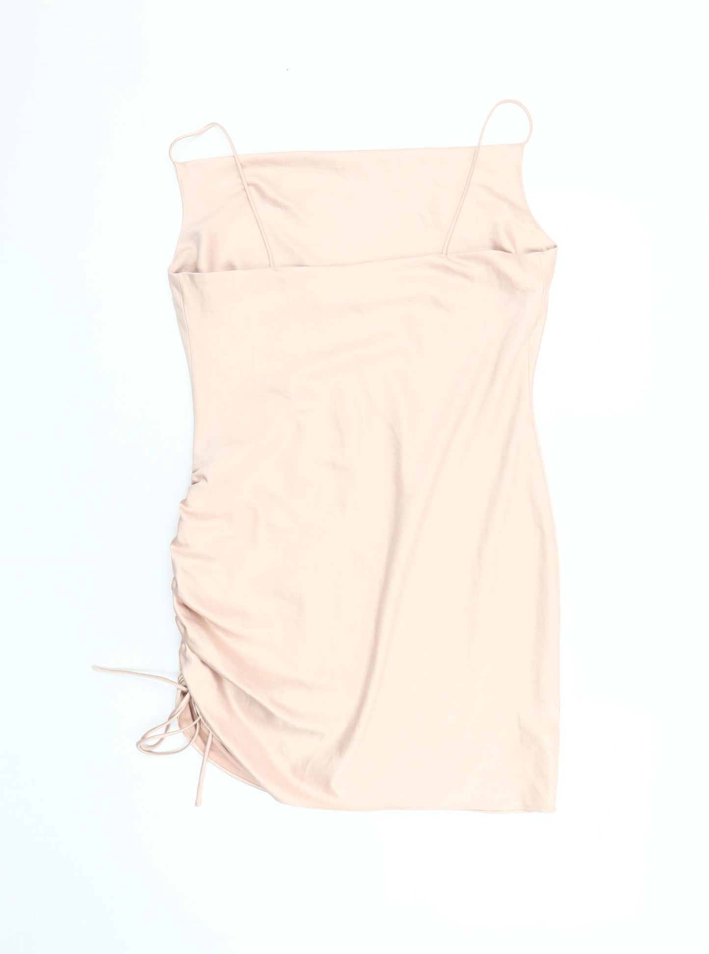 Topshop Women Pale Pink Slip Dress Size 10