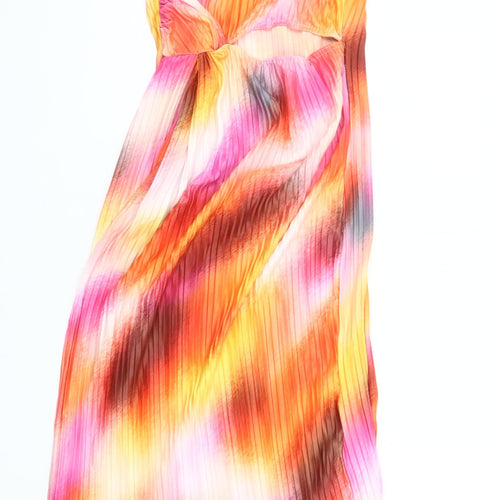 PrettyLittleThing Women's Multicoloured One-Shoulder Dress