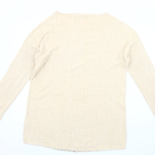 Esmara by Heidi Klum Women's Beige Pullover Jumper Size L