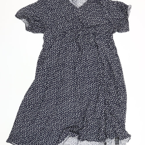 Marks and Spencer Women's Geometric Midi Dress, Size 24