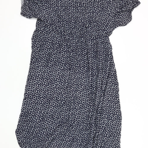 Marks and Spencer Women's Geometric Midi Dress, Size 24