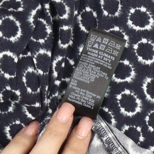 Marks and Spencer Women's Geometric Midi Dress, Size 24
