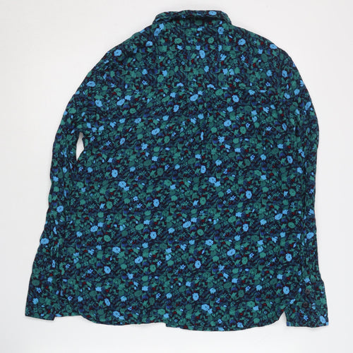 ICHI Women's Multicoloured Floral Blouse Size 8