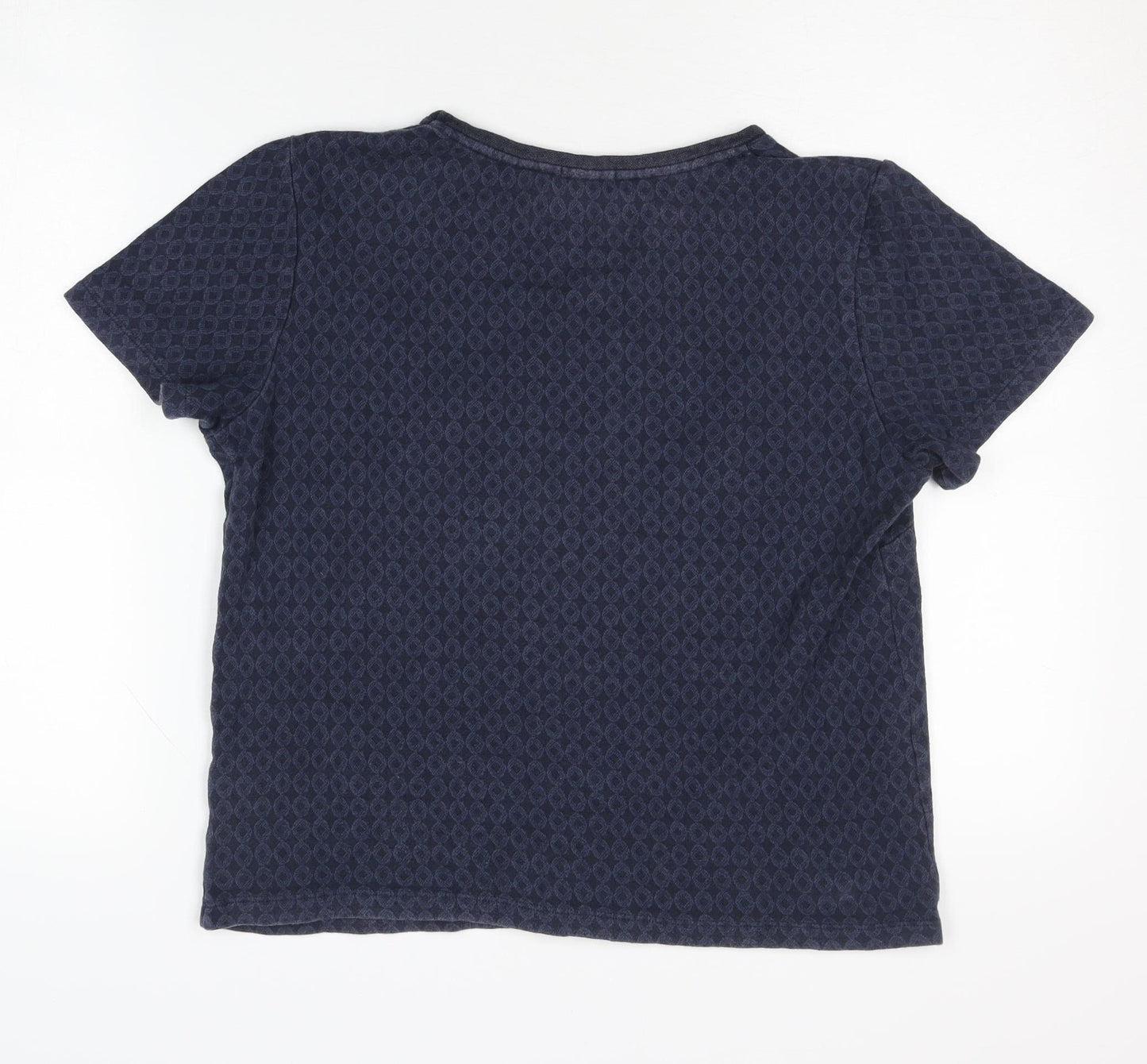 Jigsaw Women's Blue Medium Crew Neck T-Shirt