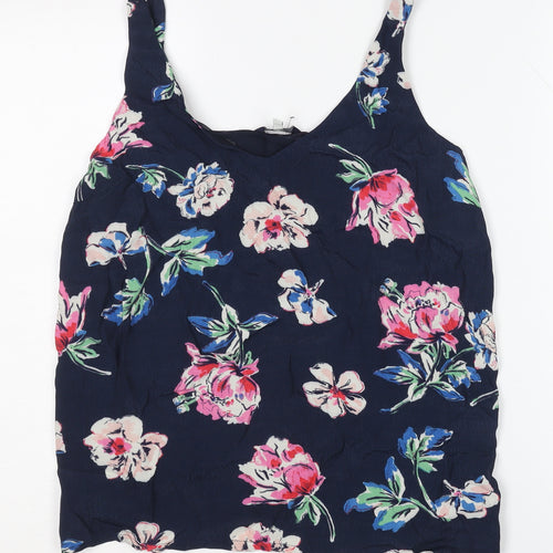 Women's Multicoloured Floral Camisole Tank, Size 10