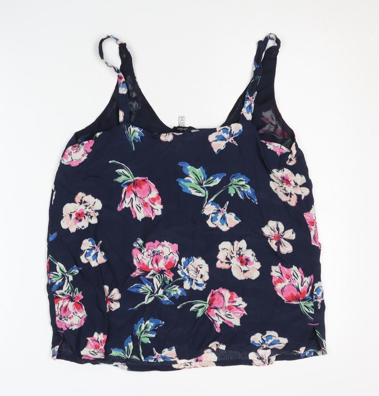 Women's Multicoloured Floral Camisole Tank, Size 10