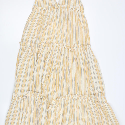 ASOS Women's Multicoloured Striped Slip Dress