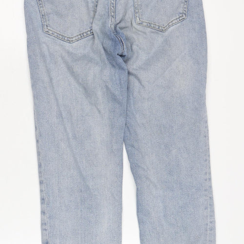 Topshop Women Blue Straight Jeans Size 8
