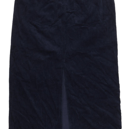 Hush Women's Blue Corduroy Skirt Size 16