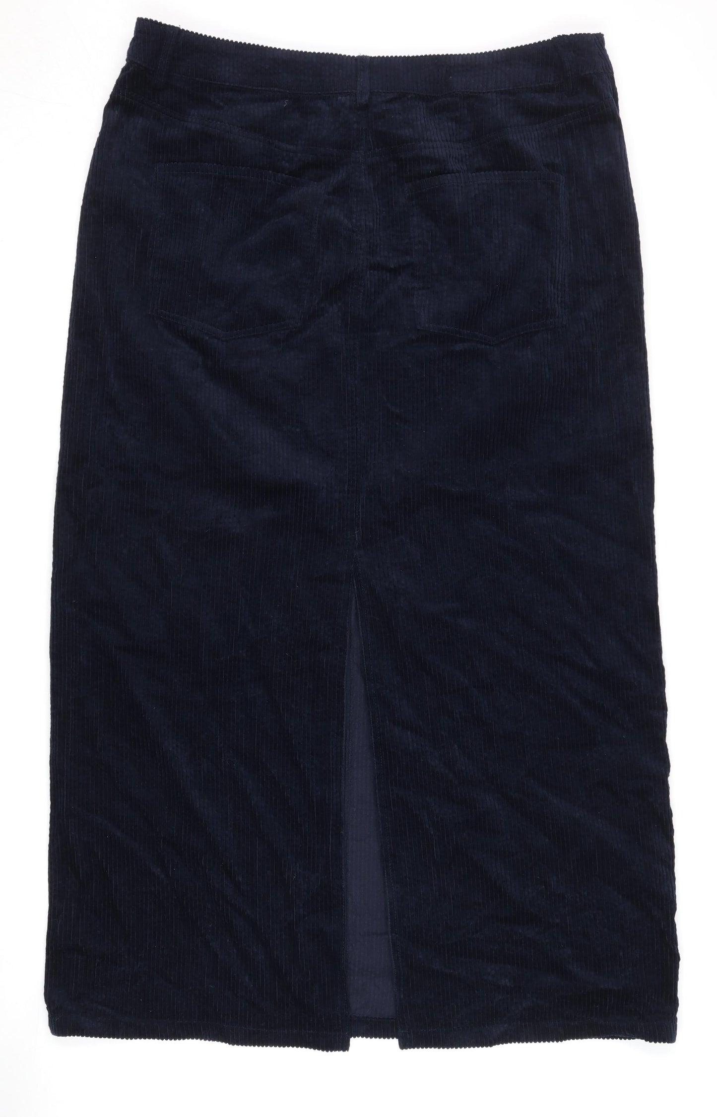 Hush Women's Blue Corduroy Skirt Size 16